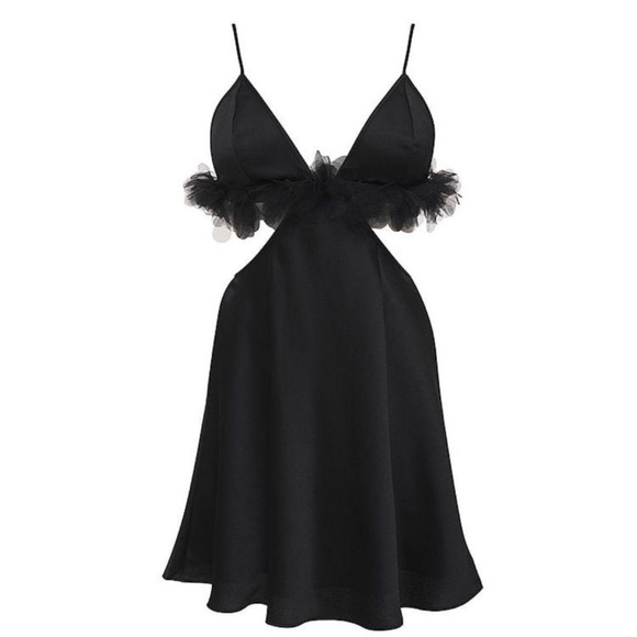 Dresses & Skirts - for love and lemons black dress NWT